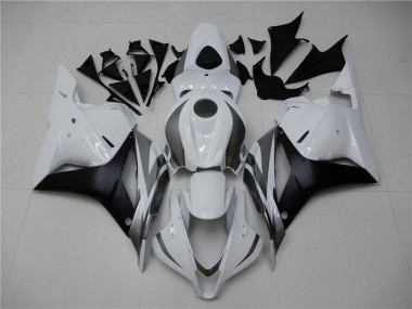 2009-2012 Honda CBR600RR Motorcycle Fairing - White Grey Matte Black Canada Websites