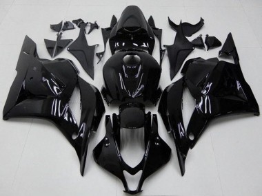 2009-2012 Honda CBR600RR Motorcycle Fairing Kits - Glossy Black Canada Websites