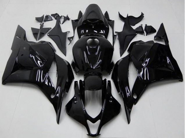 2009-2012 Honda CBR600RR Motorcycle Fairing Kits - Glossy Black Canada Websites
