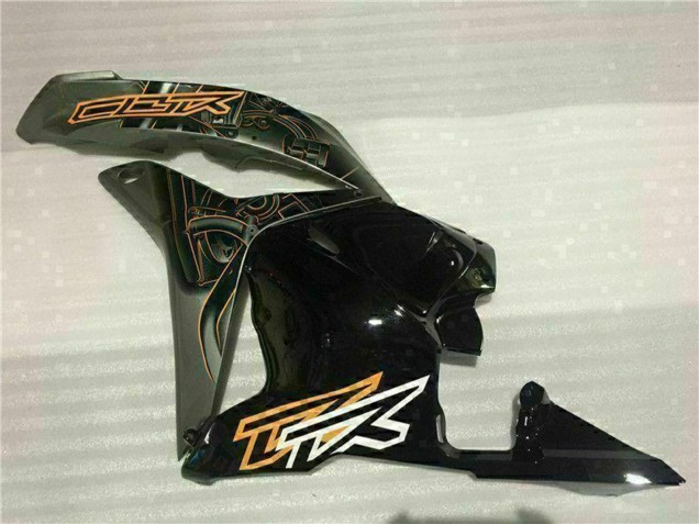2009-2012 Honda CBR600RR Motorcycle Fairings - White Orange Glossy Black Canada Websites