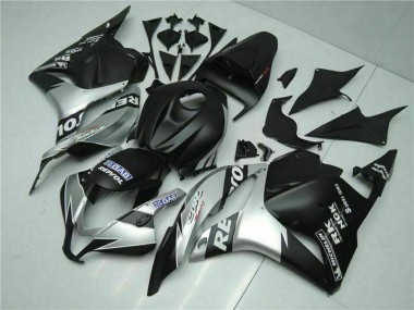 2009-2012 Honda CBR600RR Motorcycle Fairings - Silver Matte Black Repsol Canada Websites