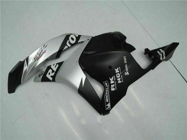 2009-2012 Honda CBR600RR Motorcycle Fairings - Silver Matte Black Repsol Canada Websites