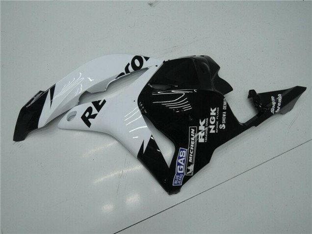 2009-2012 Honda CBR600RR Motorcycle Fairing - White Glossy Black Repsol Canada Websites