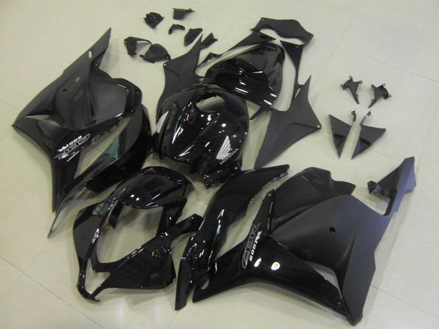 2009-2012 Honda CBR600RR Motorcycle Fairings - Glossy Black Matte Black OEM Style Canada Websites