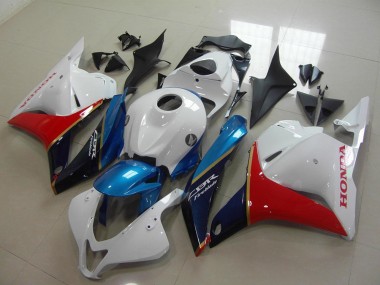 2009-2012 Honda CBR600RR Motorcycle Fairing - White Blue Red Glossy Black Canada Websites