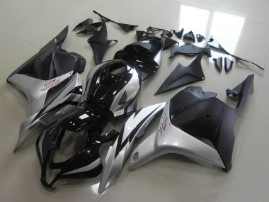 2009-2012 Honda CBR600RR Motorcycle Fairings - Silver Glossy Black Matte Black Canada Websites