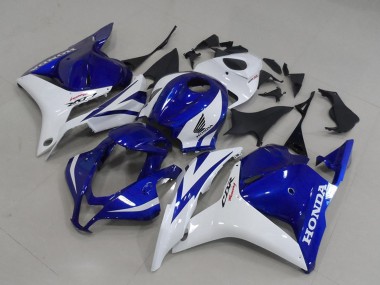 2009-2012 Honda CBR600RR Motorcycle Fairings - White Blue Canada Websites