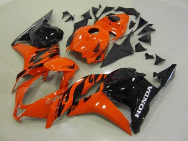 2009-2012 Honda CBR600RR Motorcycle Fairing - Orange Glossy Black Canada Websites