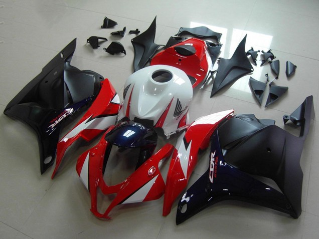2009-2012 Honda CBR600RR Motorcycle Fairings - White Red Dark Blue Glossy Black Canada Websites