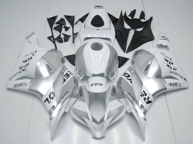 2009-2012 Honda CBR600RR Motorcycle Fairings - White Silver Black Repsol Canada Websites