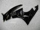2009-2012 Kawasaki ZX6R Motorcycle Fairings - Glossy Black Gold Ninja Canada Websites