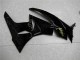 2009-2012 Kawasaki ZX6R Motorcycle Fairings - Glossy Black Gold Ninja Canada Websites