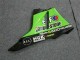 2009-2012 Kawasaki ZX6R Motorcycle Fairings - Green Glossy Black Elf Touch4 Bridgestone Canada Websites