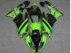 2009-2012 Kawasaki ZX6R Motorcycle Fairings - Green Glossy Black Elf Touch4 Bridgestone Canada Websites