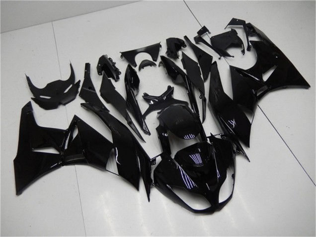 2009-2012 Kawasaki ZX6R Motorcycle Fairings - Glossy Black Canada Websites