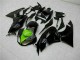2009-2012 Kawasaki ZX6R Motorcycle Fairings - Glossy Black Green Canada Websites
