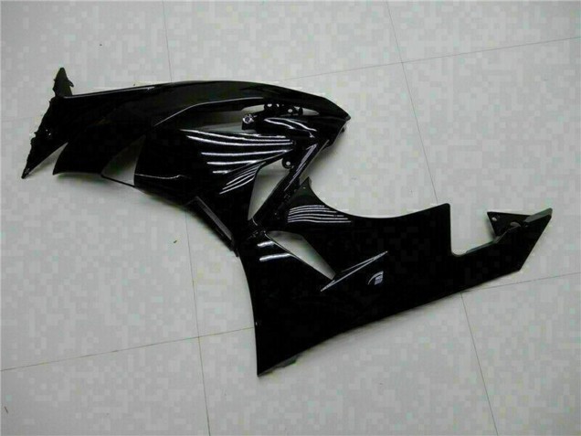 2009-2012 Kawasaki ZX6R Motorcycle Fairings - Glossy Black Green Canada Websites