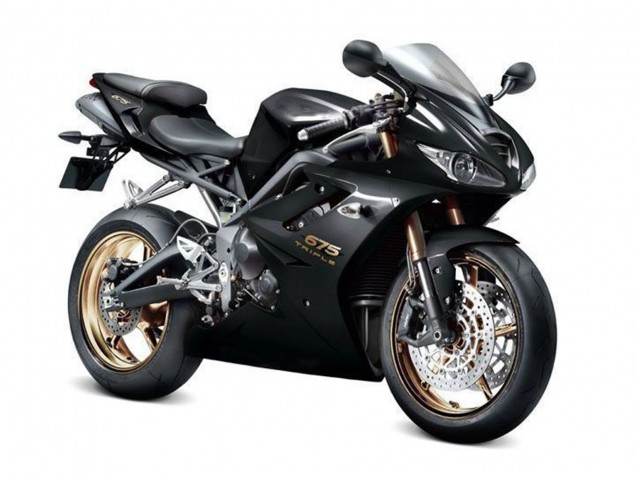 2009-2012 Triumph Daytona 675 Triple Motorcycle Fairings - Glossy Black Canada Websites