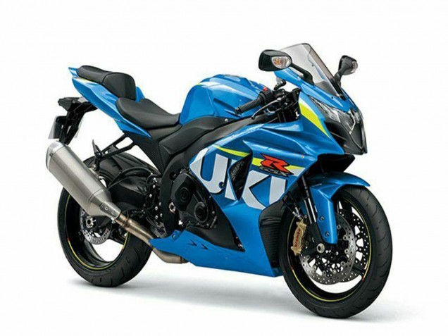 2009-2016 Suzuki GSXR 1000 Motorcycle Fairing Kits - Blue Green White Canada Websites