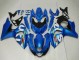 2009-2016 Suzuki GSXR 1000 Motorcycle Fairing Kits - Blue Green White Canada Websites