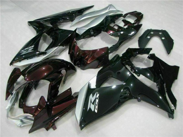 2009-2016 Suzuki GSXR 1000 Motorcycle Fairings - Glossy Black Silver White Canada Websites