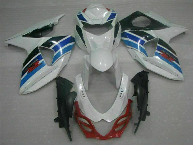 2009-2016 Suzuki GSXR 1000 Full Motorcycle Fairings - White Blue Black Canada Websites