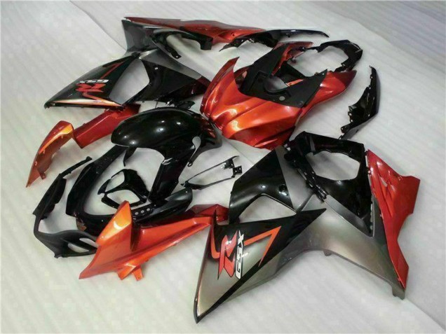 2009-2016 Suzuki GSXR 1000 Motorcycle Fairings - Orange Glossy Black Canada Websites