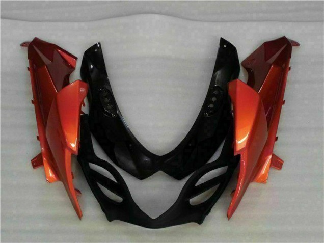 2009-2016 Suzuki GSXR 1000 Motorcycle Fairings - Orange Glossy Black Canada Websites