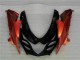 2009-2016 Suzuki GSXR 1000 Motorcycle Fairings - Orange Glossy Black Canada Websites