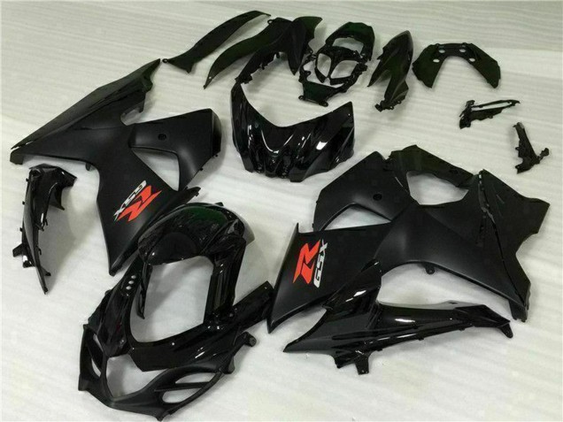 2009-2016 Suzuki GSXR 1000 Motorcycle Fairing - Glossy Black Matte Black Canada Websites