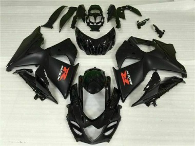 2009-2016 Suzuki GSXR 1000 Motorcycle Fairing - Glossy Black Matte Black Canada Websites