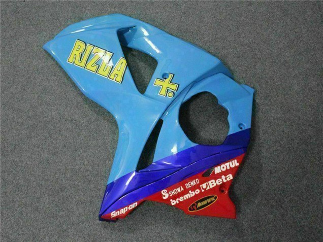 2009-2016 Suzuki GSXR 1000 Motorcycle Fairings - Blue Yellow Rizla 19 Red Canada Websites