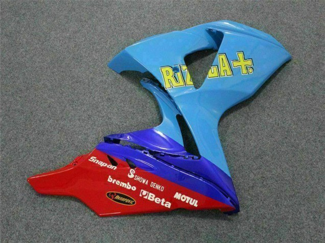 2009-2016 Suzuki GSXR 1000 Motorcycle Fairings - Blue Yellow Rizla 19 Red Canada Websites