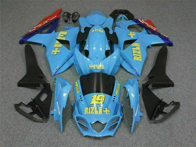 2009-2016 Suzuki GSXR 1000 Motorcycle Fairings - Blue Yellow Rizla 19 Red Canada Websites