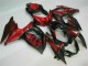 2009-2016 Suzuki GSXR 1000 Motorcycle Fairings - Red Glossy Black Canada Websites