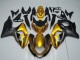 2009-2016 Suzuki GSXR 1000 Motorcycle Fairings - Gold Matte Black Canada Websites