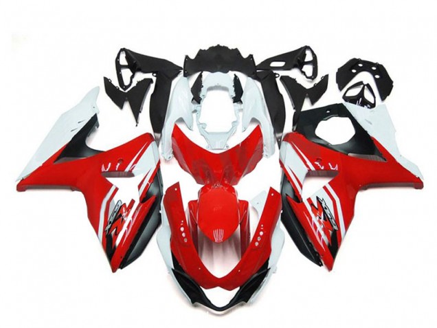 2009-2016 Suzuki GSXR 1000 Bike Fairings - White Red Black Canada Websites