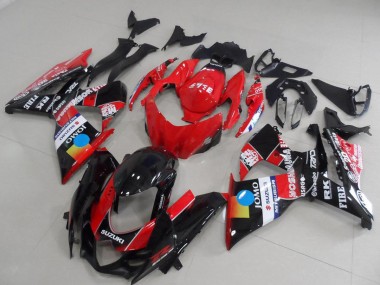 2009-2016 Suzuki GSXR 1000 Motorcycle Fairings - Red Blue Yellow Black JOMO Canada Websites