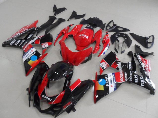 2009-2016 Suzuki GSXR 1000 Motorcycle Fairings - Red Blue Yellow Black JOMO Canada Websites