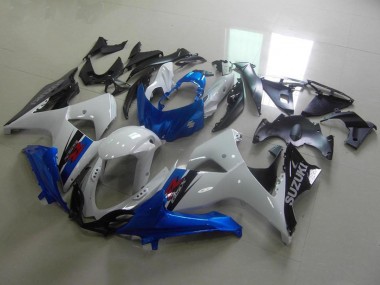 2009-2016 Suzuki GSXR 1000 Motorcycle Fairings - White Blue Black OEM Style Canada Websites