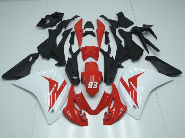 2011-2016 Honda CBR125R Motorcycle Fairings - White Red Matte Black 93 Canada Websites