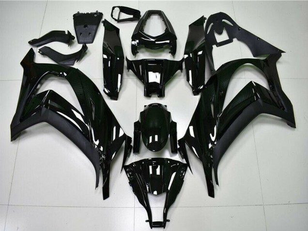 2011-2015 Kawasaki ZX10R Motorcycle Fairings - Glossy Black Canada Websites