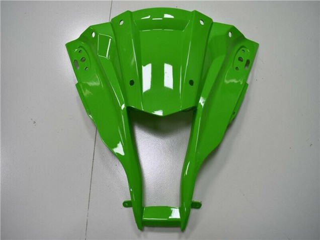 2011-2015 Kawasaki ZX10R Motorcycle Fairing - Green Glossy Black Canada Websites