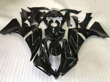 2012-2014 Yamaha YZF R1 Motorcycle Fairings - Glossy Black Canada Websites