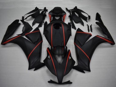 2012-2016 Honda CBR1000RR Motorcycle Fairings - Matte Black Red Canada Websites