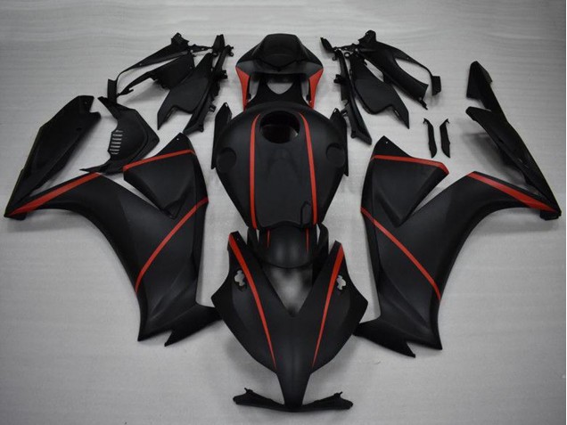 2012-2016 Honda CBR1000RR Motorcycle Fairings - Matte Black Red Canada Websites