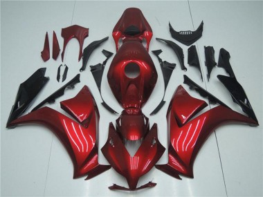 2012-2016 Honda CBR1000RR Motorcycle Fairing - Red Black Canada Websites