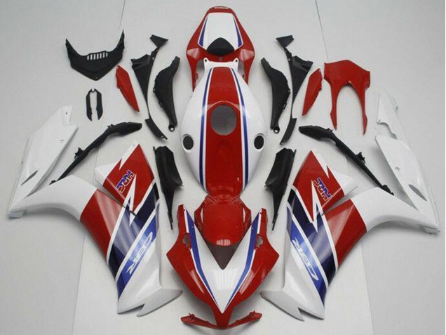 2012-2016 Honda CBR1000RR Bike Fairings - White Red Blue Canada Websites