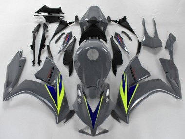2012-2016 Honda CBR1000RR Motorcycle Fairings - Nardo Grey Blue Fluo Yellow Canada Websites