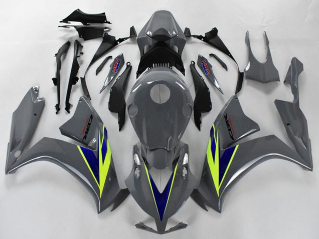 2012-2016 Honda CBR1000RR Motorcycle Fairings - Nardo Grey Blue Fluo Yellow Canada Websites